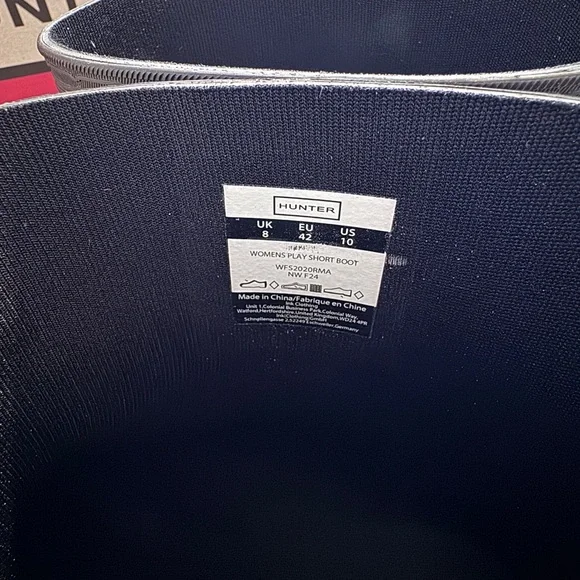 HUNTER- Women's PLAY Short Rain Boots - Picture 7 of 13